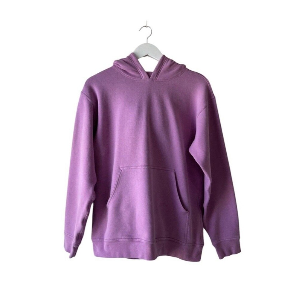 Lululemon All Yours Hoodie Pullover Sweater Size M Magenta Outdoor Fall Winter